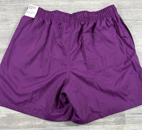 Nike Club Sportswear Woven Lined Flow Purple Shorts Mens Size Med FN3307-503 NWT - Picture 2 of 3