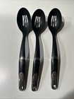 Set Of 3 Kitchenaid Plastic Spoons With Drain Slots