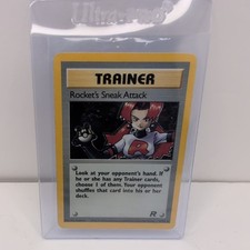 Rocket's Sneak Attack - 16/82 - Holo Rare - Team Rocket - Pokemon Card - HP