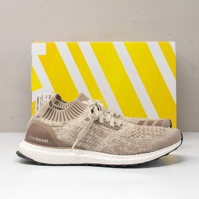 Adidas UltraBoost Uncaged Khaki Brown Running Shoes, Men's 10 (BB4488)