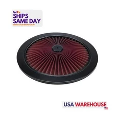 Allstar ALL26010, One Black Steel 14In Filter Top High Performance & Racing Part