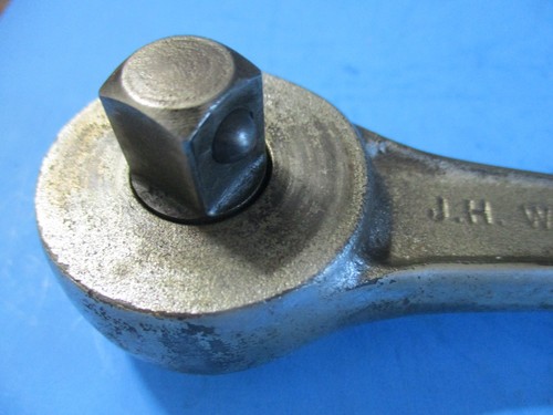 vintage J.H. Williams #S-52 1/2" dr. SuperRatchet wrench - Picture 5 of 11
