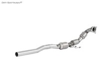 HJS Edelstahl Ø70mm Frontpipe mit Kat Seat Altea 5P