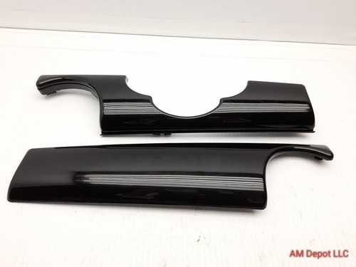 2010 Mini Cooper S R55 R56 R57 R58 R59 Dashboard Trim Set Piano Black 2pc - Picture 9 of 12