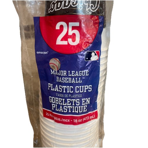 Chicago White Sox MLB Pro Baseball Sports Theme Party 25 ct. 16 oz. Plastic Cups - Bild 2 von 5