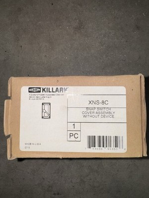 KILLARK SNAP SWITCH XNS-8C 0702 COVER ONLY