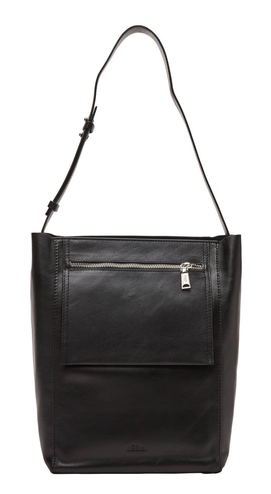 s.Oliver shopper bag Hobo Grey / Black