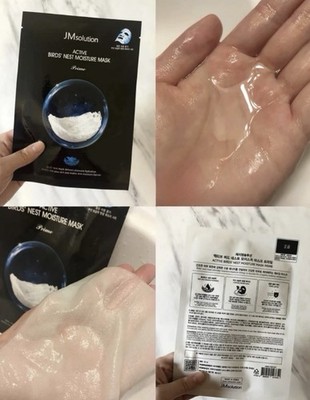 JMsolution ACTIVE BIRDS' NEST MOISTURE MASK 10 Sheets