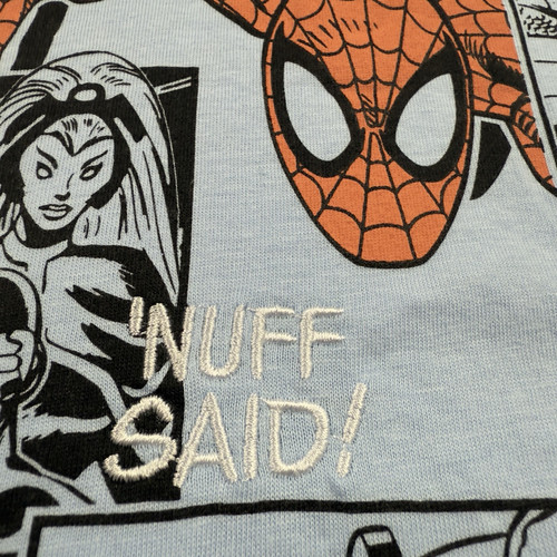 Marvel Comics Spider Man Embroidered Graphic T-Shirt Adult Size Large - Picture 6 of 12