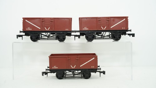 Lima O Scale 16T 4-Wheel Gondola Set of 3x No Box B5 - Picture 2 of 10