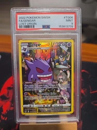 Gengar Lost Origins 2022 F/A PSA 9 Pokemon Card