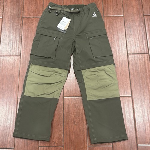 Men's S -Nike ACG 'Smith Summit' Cargo Trousers Sequoia/ Medium Olive FN0428-355