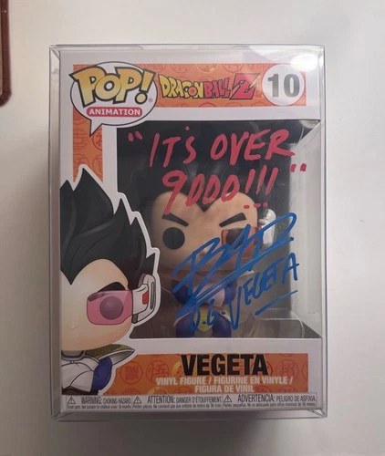Dragon Ball Z - Brian Drummond Signed Vegeta #10 Funko Pop