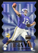 1999 Skybox Premium Deja Vu All Over Again Daunte Culpepper RC Michael Irvin HOF