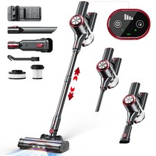 FUGACAL CORDLESS VACUUM CLEANER 23KPA STICK 42MINS 2200MAH FA-DB01 - RED/BLACK