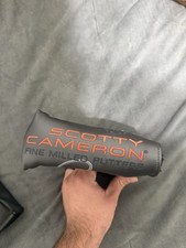 Scotty Cameron Golf 2022 Super Select Blade Putter Headcover Grey/Red/Black