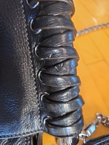 orYANY tracolla e pochette in pelle nera OTTIMA leggi - Foto 24 di 24
