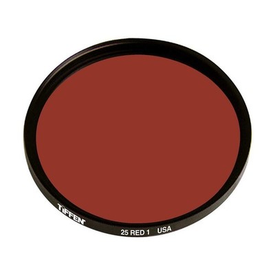 Tiffen 82mm Red Camera Lens Filter for Black and White Photography Contrast