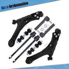 8X Front Lower Control Arm Ball Joints Tie Rod For Chevrolet Cavalier 1995-2005