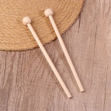 2 Pezzi/1 Paio Martello a Percussione in Legno Tamburo Asta Xilofono Marimba Drumsticks