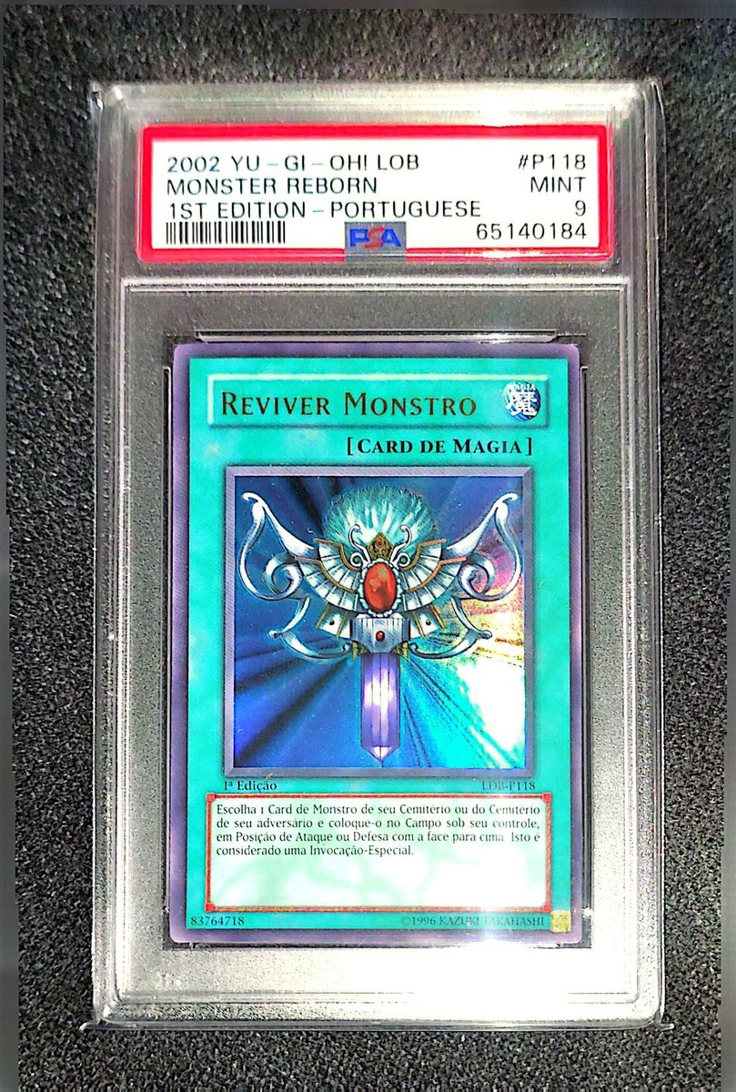 Monster Reborn LOB-118 The Legend of Blue Eyes White Dragon 1st