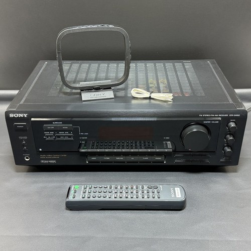 Sony STR-D450Z FM Stereo AM Receiver Audio Video Control Center Bundle w/ Remote