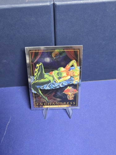 Enchantress Rainbow #21 Marvel Masterpieces 92 Platinum 2024 SkyBox🔥💎 - Picture 4 of 5