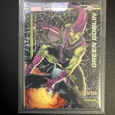 2026 Topps Chrome Marvel Comics #45 Green Goblin Spider-Web /399