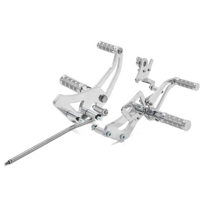 Fussrastenanlage Vorverlegte für HONDA VT750C4 Shadow Aero 04- Spirit 750 07-15