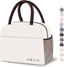 DALINDA Lunch Bag Lunch Box for Women Men Reusable Insulated Lunch Tote Bag, Han