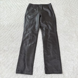 90s- HUGO BUSCATI COLLECTION 本革レザーフレアパンツ Hugo Buscati Leather Pants | eBay