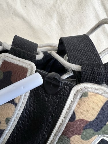 Nike Air More Uptempo Black Camo OG QS Camouflage CJ6122-001 2019 taglia 13 RARO - Foto 6 di 9