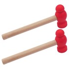  2 Pcs Inflatable Mallet Kids Wooden Tool Set Toy Childrens Hammer Toys Boys