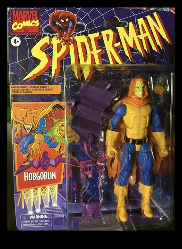 Figura de acción Spider-Man retro Marvel Legends Hobgoblin de 6 pulgadas