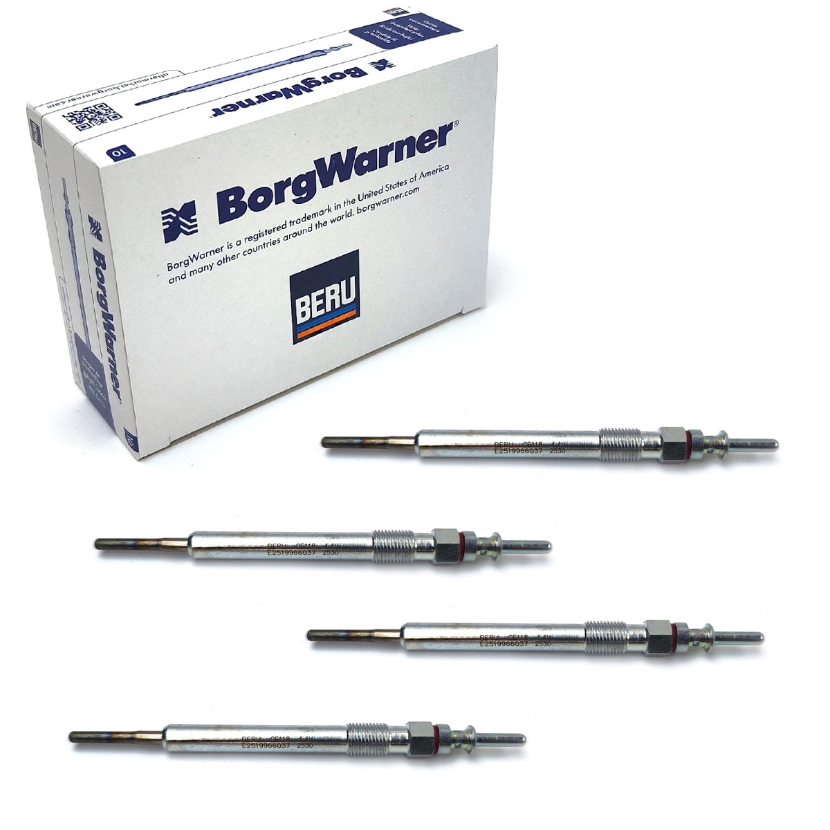 4X BERU Glow Plug GE118 For Mini R56 R55 R60 R57 R58 R61 R59 N47 12238572135