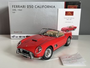 ミニカー CMC FERRARI 250 CALIFORNIA SWB, 1960 rot ミニカー CMC FERRARI 250 CALIFORNIA SWB, 1960 rot CMC 1:18