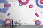 3D Geometric Graphics Wall Murals Wallpaper Murals Wall Sticker