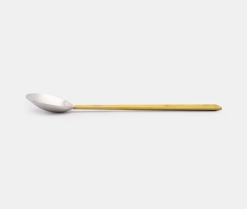 Futagami IHADA Brass Soup Spoon Handmade Japanese Cutlery Tableware Dining Spoon - Picture 3 of 4