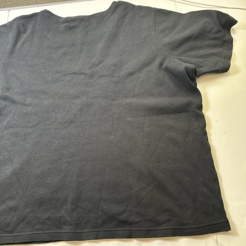 JANE ASHLEY Womens Tee Top Sequins Black 2X #334 - Picture 11 of 16