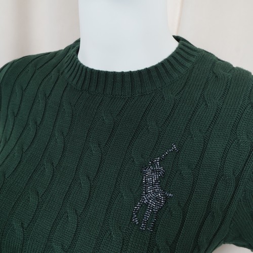 Polo Ralph Lauren BEADED BIG PONY CABLE SWEATER - Bild 4 von 25