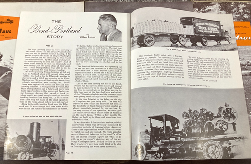 Bend-Portland Truck Service "Big Haul" Newsletter 1954-1964 Lot of 20 Trucking - Picture 3 of 16