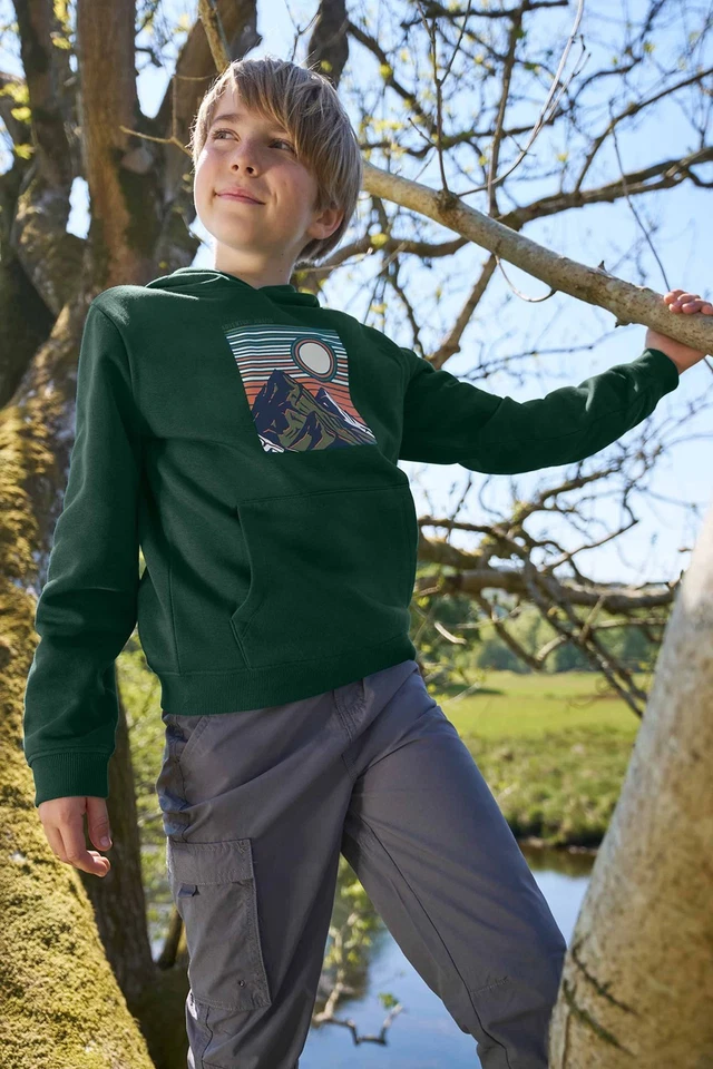 Mountain Warehouse Adventure Awaits Kids Graphic Hoodie