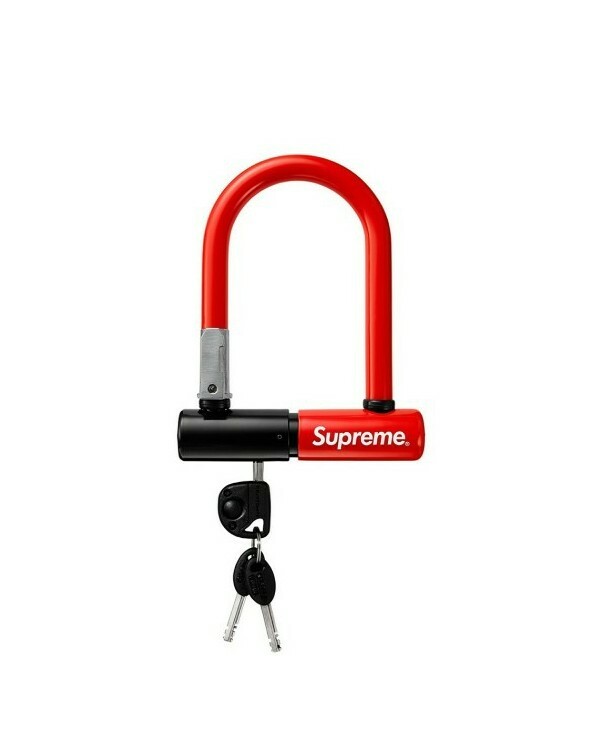 New Unopened Rare FW15 Supreme Kryptonite evolution mini 5 bicycle lock Red New Unopened Rare FW15 Supreme Kryptonite evolution mini 5 bicycle lock Red