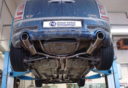 Silenciador de escape deportivo Fox Duplex para Mini Cooper Clubman R55 1.6 - Imagen 1 de 3