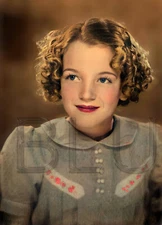 1935 Marilyn Monroe childhood photo Norma Jeane at 9 years  14 x 11" Photo Print