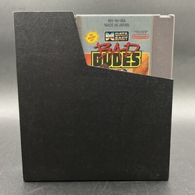 Bad Dudes Nintendo (NES, 1989) Data Beast TESTED Cartridge & Sleeve Only