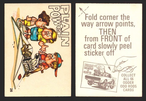 1970 Odder Odd Rods Donruss Vintage Trading Cards #1-66 You Pick Singles - Bild 34 von 68