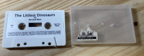 The Littlest Dinosaurs Kids Story Cassette Family Fun By Bernard Most TESTED - Picture 3 of 4