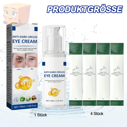 Jasminsalbe Aloe Gegen Augenringe Schlupflider Falten strafft Augen Collagen - Bild 6 von 12