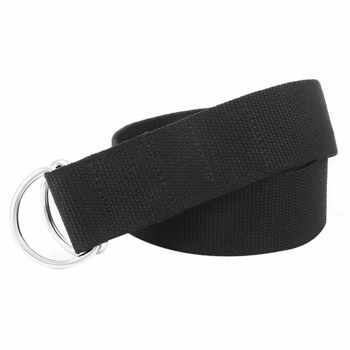125 Inch/10.5 Feet/3.2M Fitness Exercise Yoga Strap Durable Cotton Metal D-Ring - Picture 11 of 23
